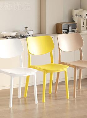 J^北欧简意RFY约家用休椅子餐成人闲创餐厅椅舒服久坐靠背椅办公