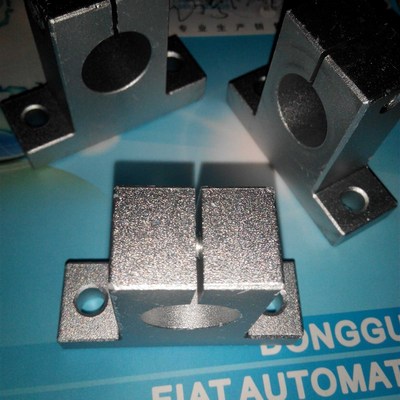 T型固定连接件支柱 镀铬棒连接块8 10 12 16导杆丝杆支撑架支架