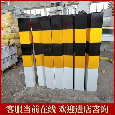 天津玻璃钢里程碑百米桩公路界碑标志桩道口标注警示桩柱帽柱式