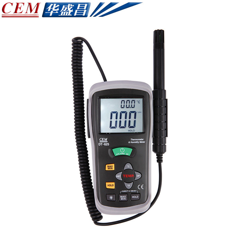 CEM华盛昌厂家直销 工业高精度数显式温湿度计 包邮DT-615/DT-625