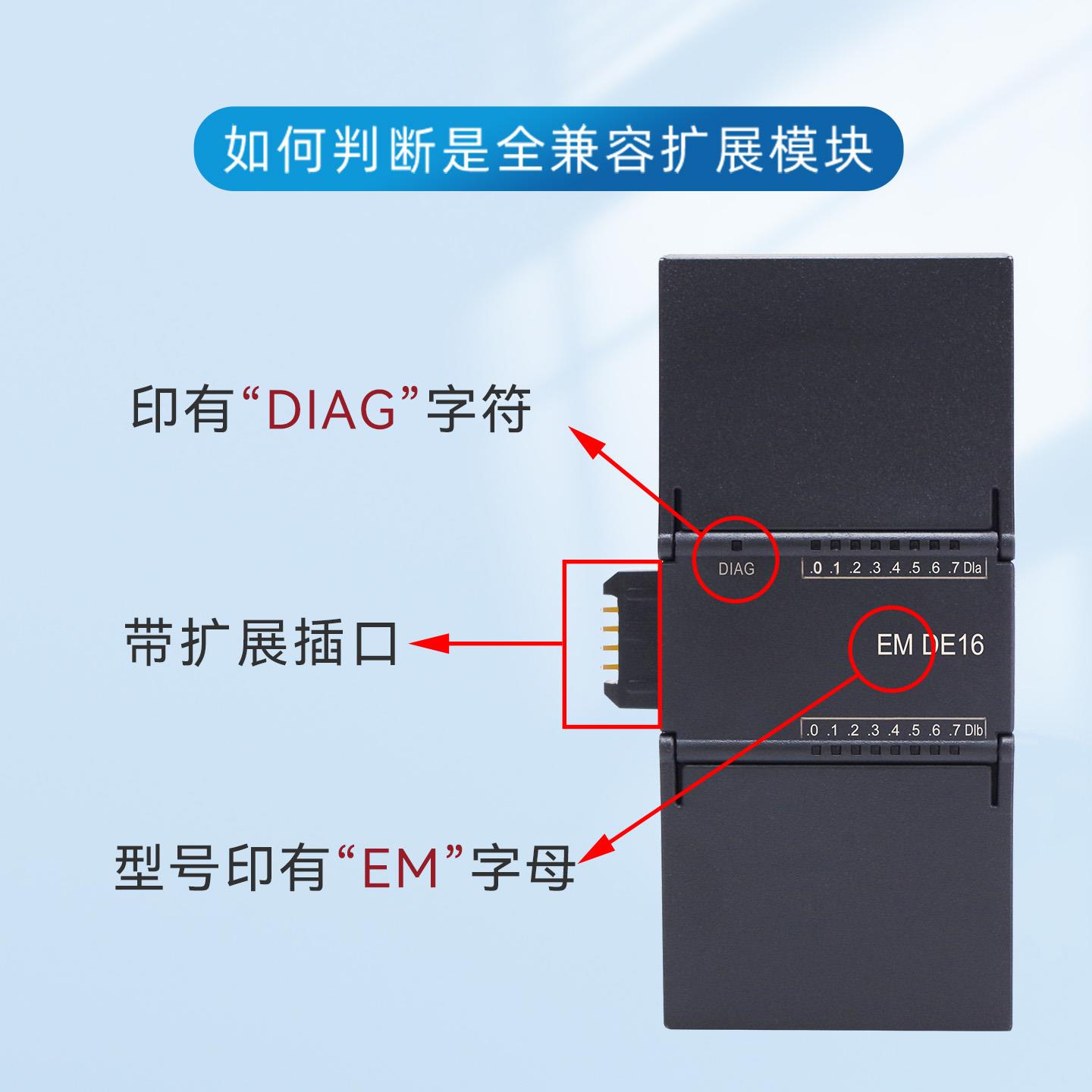 工贝国产SMART200plc扩展模块EM DE16 DR32兼容AE08 AQ04 AM06 08