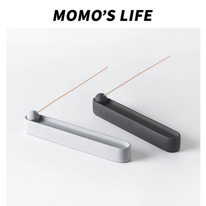 北欧简约侘寂风线香香托香座香薰香插小众中古复古摆件雕塑艺术,家居饰品,香托/香盘/香座/香插,淘宝优惠券,粉丝福利购,淘宝优惠卷