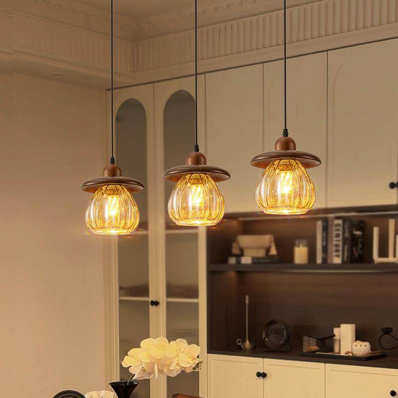 2025新款中古风复古餐厅吊灯三头吧台过道入户玄关楼梯床头小吊灯,家装灯饰光源,床头/玄关/吧台/过道吊灯,淘宝优惠券,粉丝福利购,淘宝优惠卷