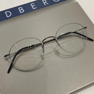 林德同款易烊千玺眼镜5504时尚复古潮流超轻纯钛近视眼镜框防蓝光