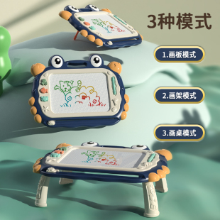 儿童画板磁性写字板绘画手写板家用一岁宝宝磁力可擦画画板可