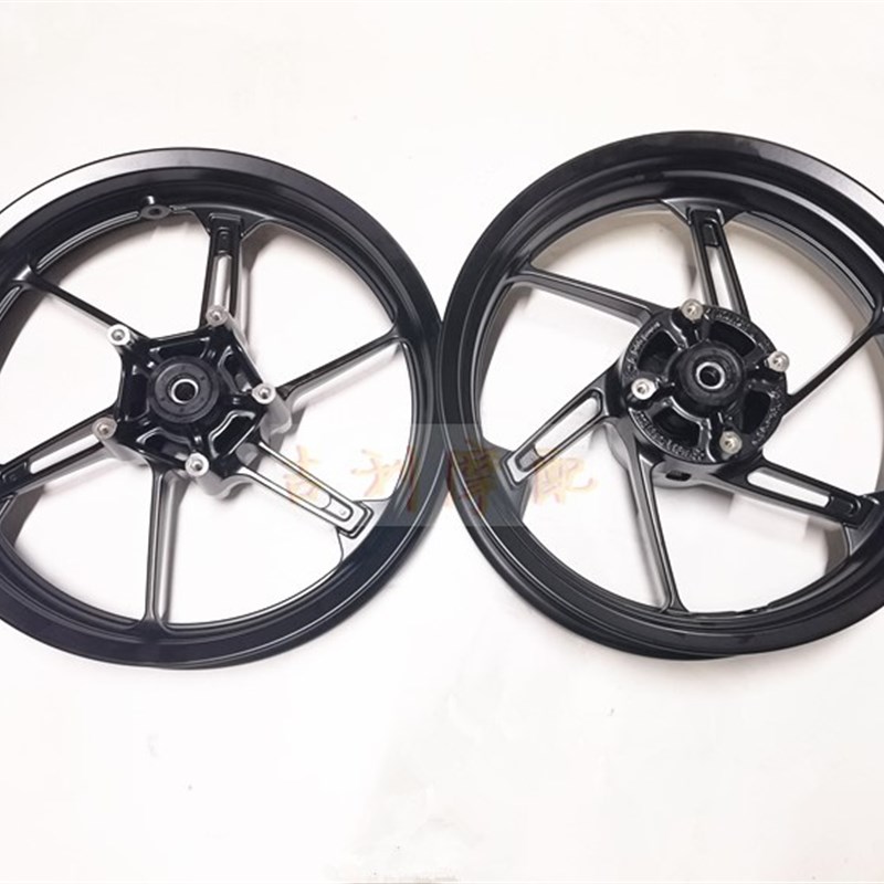 春风摩托车春风450SR前轮毂 后轮毂 CF400-6前后轮毂前后铝轮