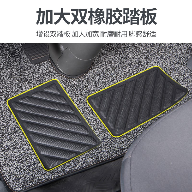江淮新骏铃v6A8S6v5大掌柜H330E3E5E6自卸车G5G6货车平铺丝圈脚垫