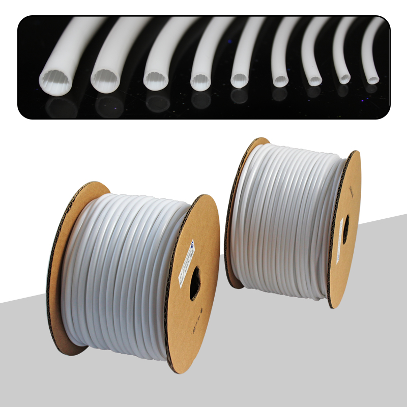 硕方/丽标线号机号码管线号管支架梅花管电缆电线内齿pvc瓷白套管