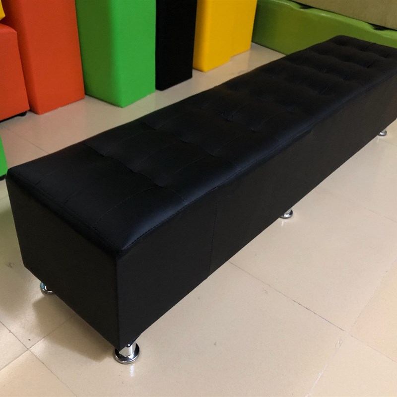 长条凳鞋店理发店服装店换鞋凳长方形皮沙发凳休息凳脚踏浴室床尾