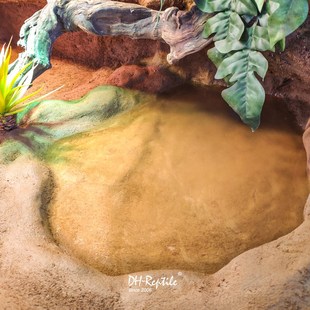 【荒漠】智能爬虫箱蜥蜴鬃狮蜥乌龟蟒恒温爬宠饲养箱地暖温泉排水