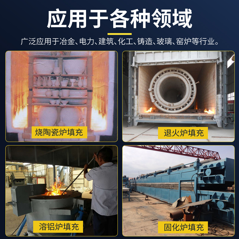 耐火隔热棉耐高温硅酸铝保温棉锅炉设备无石棉填充材料阻燃防火棉