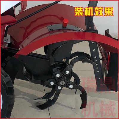 微耕机开沟刀培土刀开沟机配件深耕防缠刀旱刨土培土刀片犁起垄机