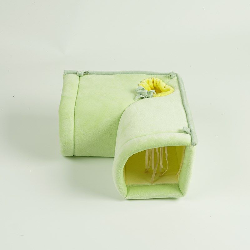 小宠隧道窝垫可悬挂笼子窝蜜袋鼯仓鼠豚鼠隧道柔软舒适玩具通道窝