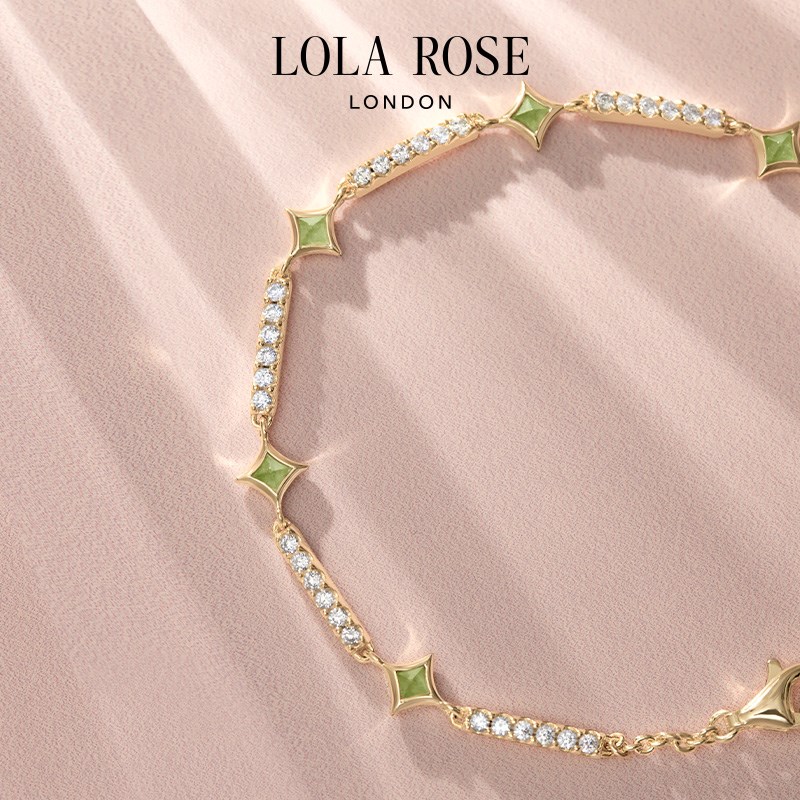 [新品上市]Lola Rose罗拉玫瑰闪星手链女高级小众520送女友礼物