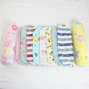 全棉糖果抱枕套圆柱形长枕套靠枕套纯棉靠垫套无芯可定沙发靠枕套