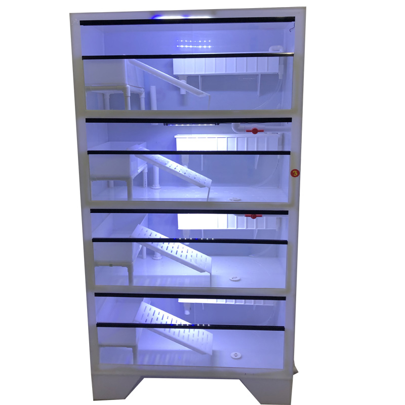 乌龟缸大型塑料轻体高清透明玻璃深水鱼缸乌龟养殖箱带过滤槽产蛋