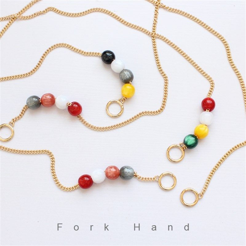 清凉夏日女包链条配件亚克力糖果球单肩斜背包带时尚箱包替换背带,服饰配件/皮带/帽子/围巾,包带,淘宝优惠券,粉丝福利购,淘宝优惠卷