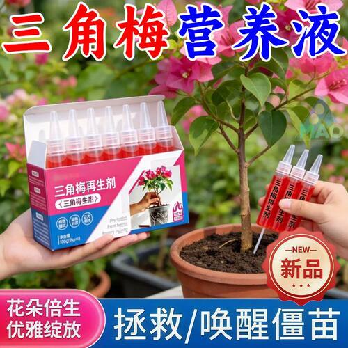三角梅再生剂免稀释水溶肥