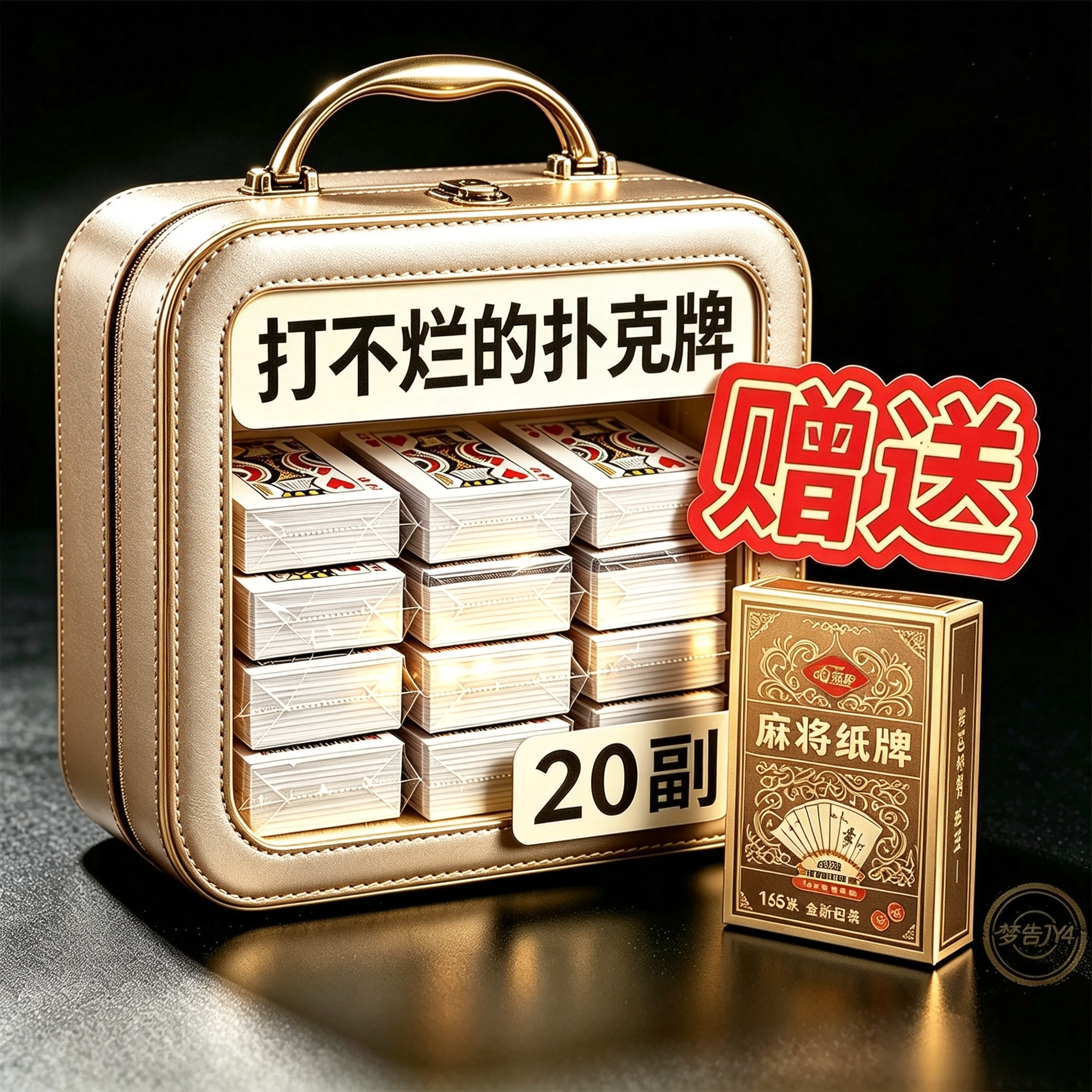 加厚加硬耐打扑克牌批发