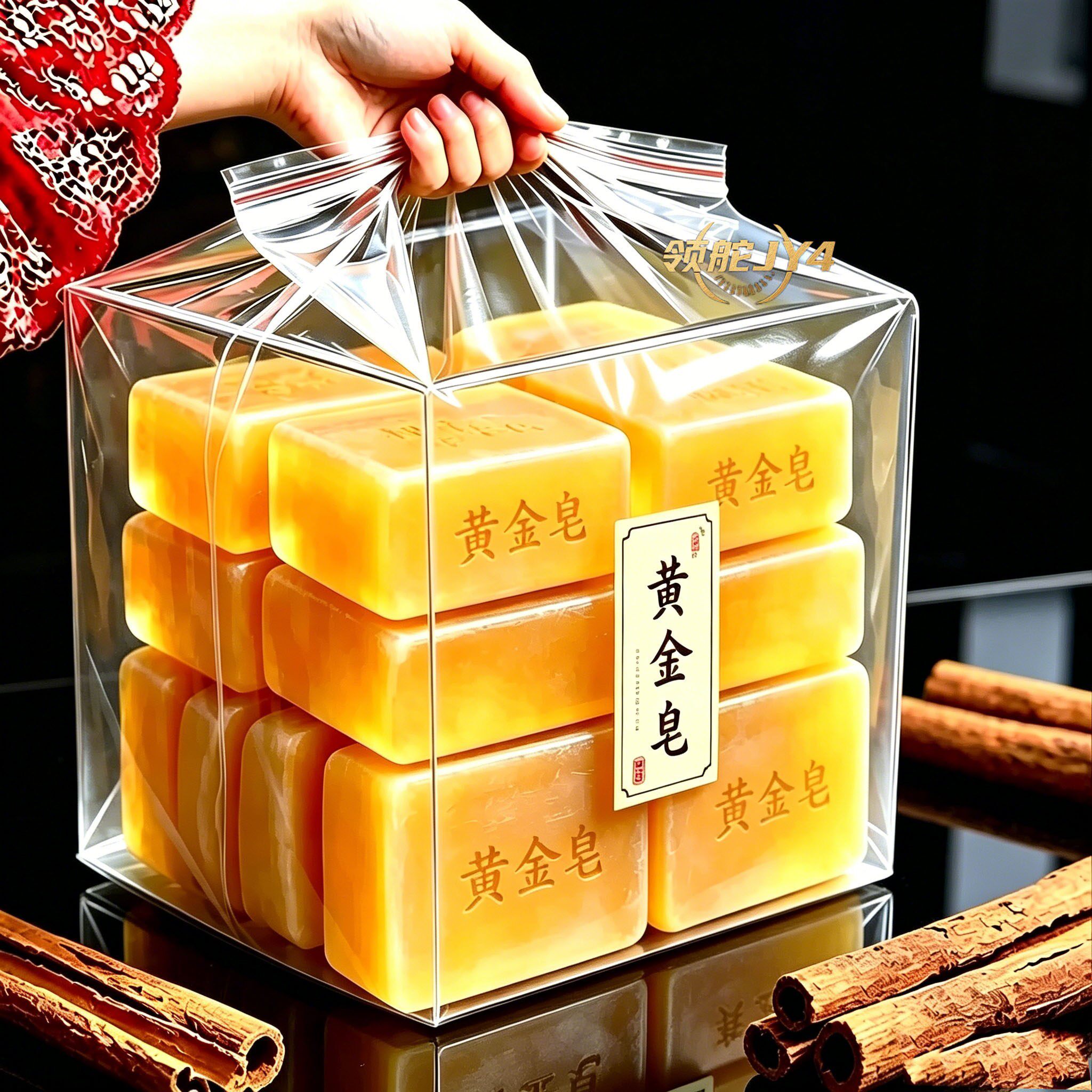 正品黄金身体皂润肤控油洗脸