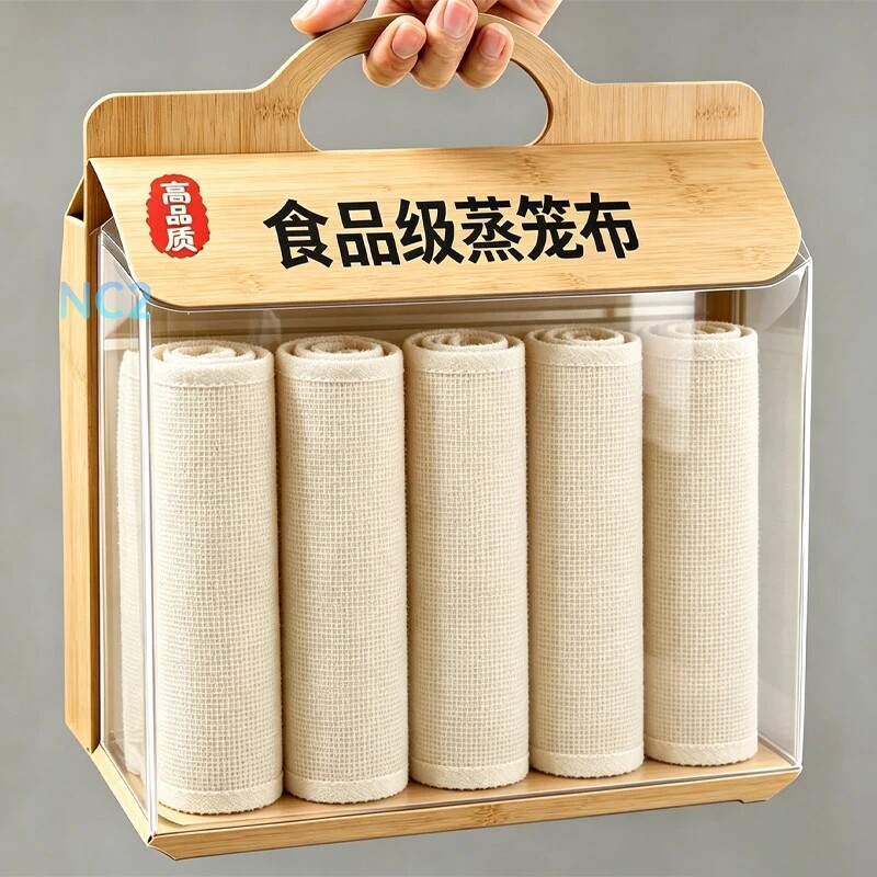 食品级纯棉不粘蒸笼屉布