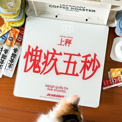 左咸敦道家庭高精度家用精准减肥专用电子体重秤婴儿宠物迷你电池
