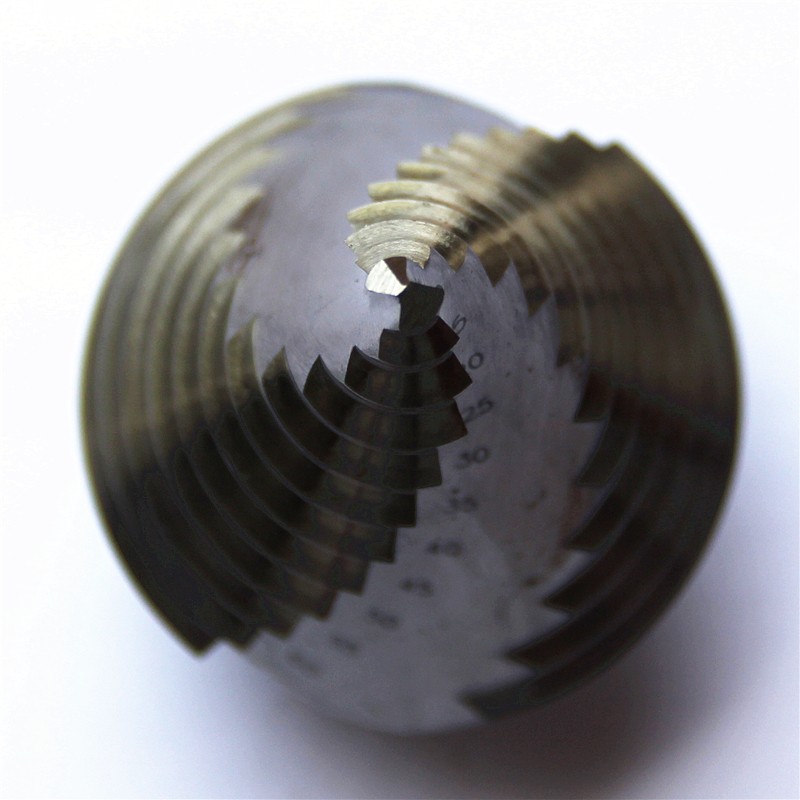 精工6-60mm大尺寸开孔器高速钢螺旋槽阶梯宝塔钻三角钻多功能钻头