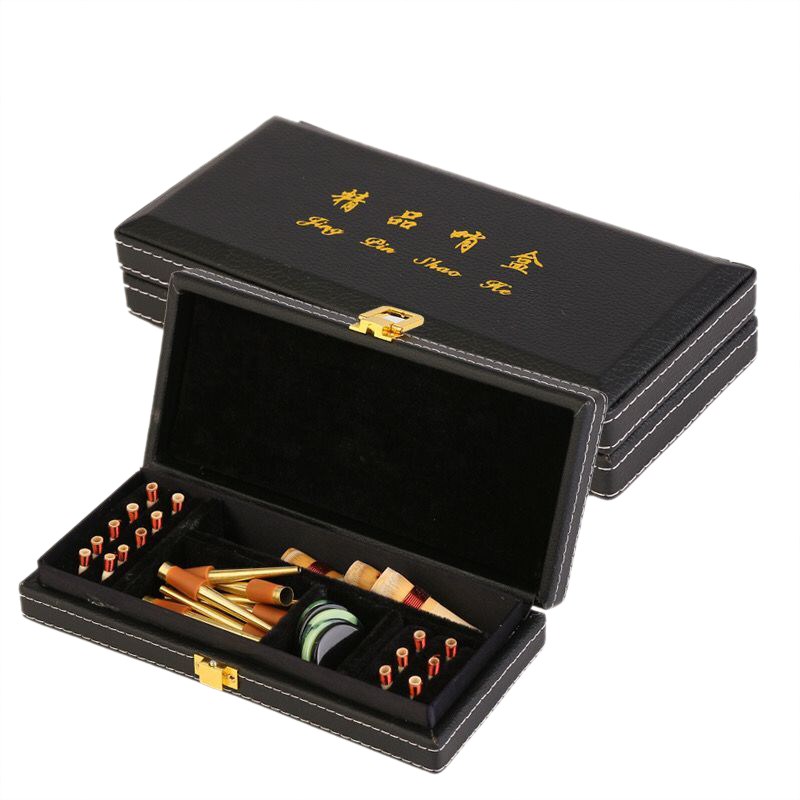 高档唢呐哨片盒唢呐配件盒唢呐包结实耐用哨子收纳盒哨片盒子