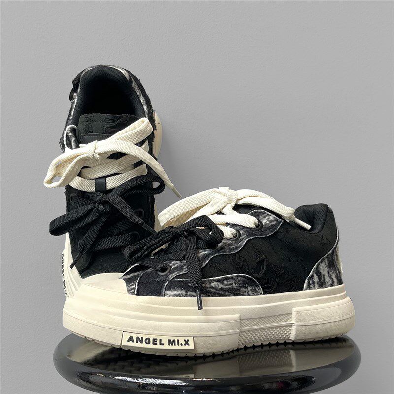 隐形内增高7cm帆布鞋男女款情侣鞋子厚底百搭夏季透气休闲 鞋