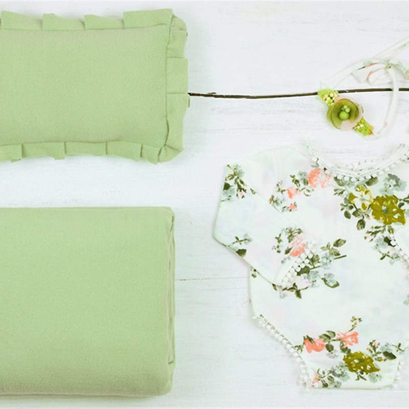 新生婴儿摄影服装影楼宝宝拍照相主题满月照拍摄道具背景毯子包邮