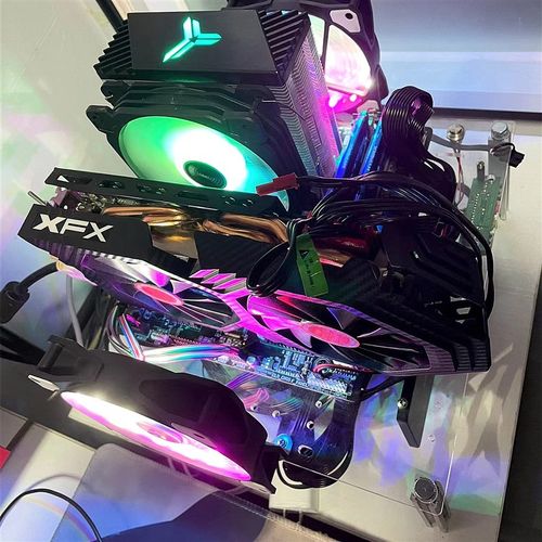 MINI迷你matx组装台式机电脑全侧透明atx小主机箱diy办公外壳itx