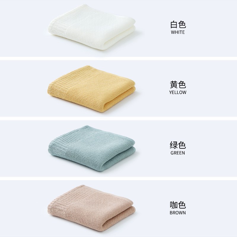 方巾小毛巾洗脸家用吸水全棉纱布男女正方形可挂式擦手巾新款