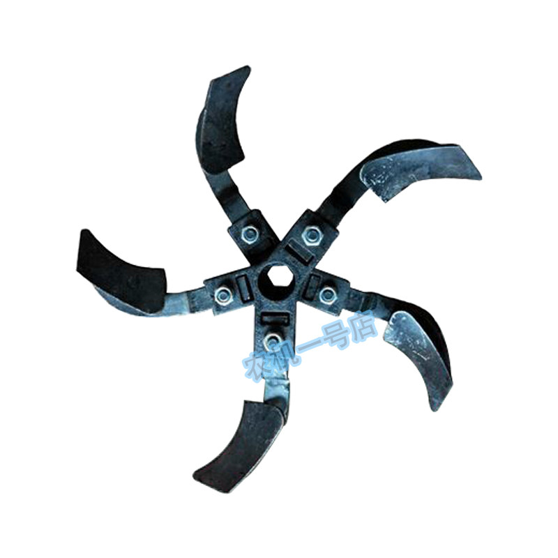 六角培土刀错五硬地开沟刀错七翻土刀片犁旋耕刀错5刀焊刨刀包邮