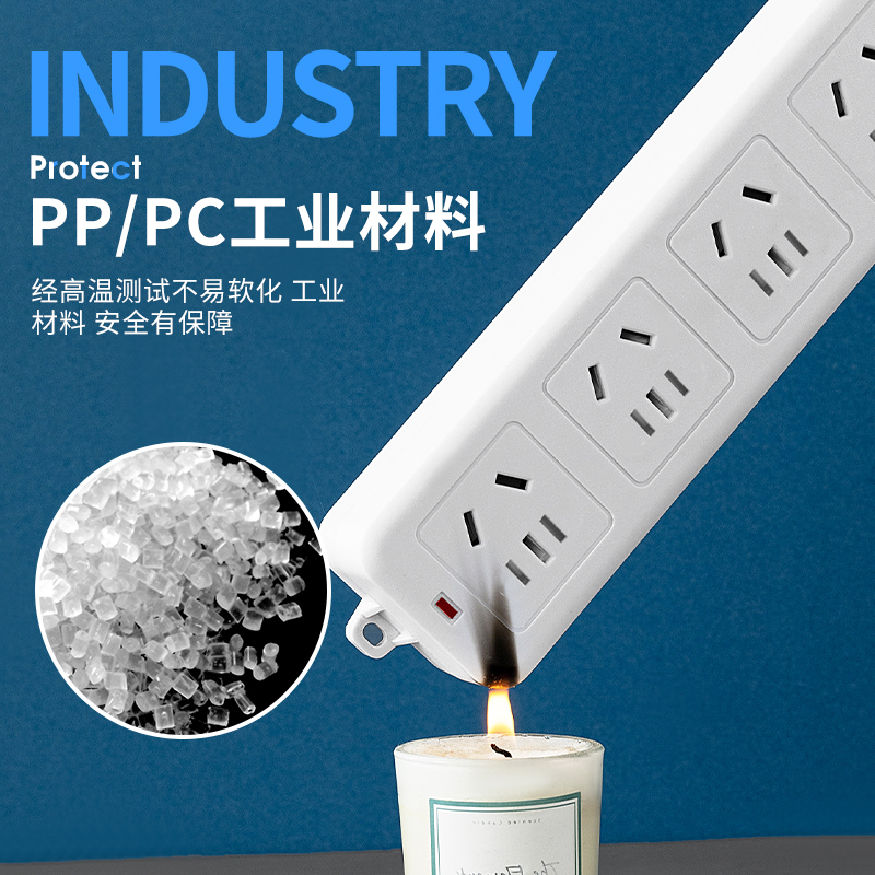 超多插孔位插排带线多功能插座面板多孔机柜接线板加长线10/12米