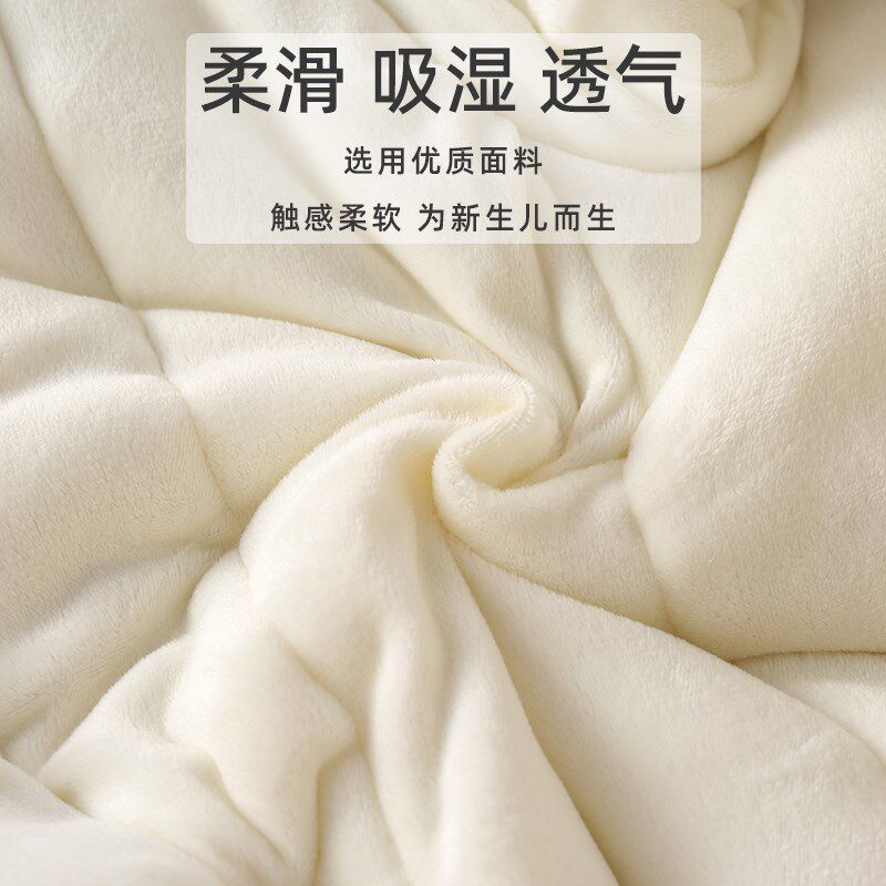 婴儿加绒连体衣秋冬季外出服3-24个月宝宝外穿哈衣爬服棉衣棉服