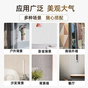 建材门头外墙饰面板墙板背景墙 麻编软瓷超薄柔性石材软石石皮工装