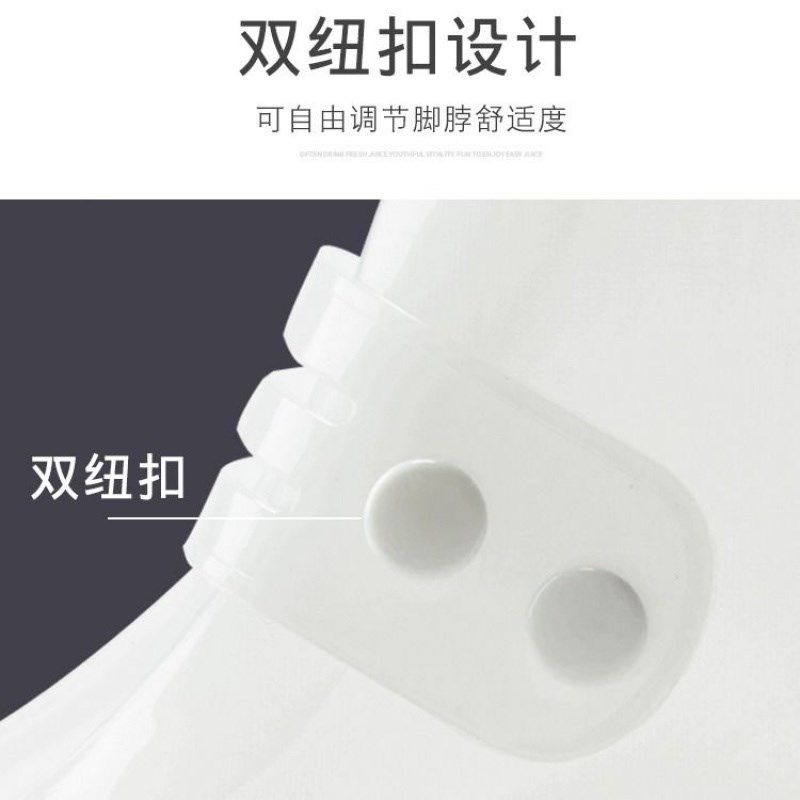 新款雨天硅胶雨鞋套防水防滑加厚高筒耐磨成人可爱时尚雨靴儿童男