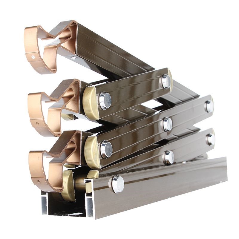 定制晾衣架折叠户外阳台固定伸缩晾衣架室外推拉晾晒架厂家