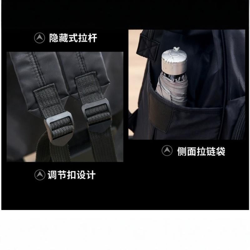 手拉背囊万向轮拉杆可背可拉旅游行李箱包袋带滑轮子双肩背包超轻