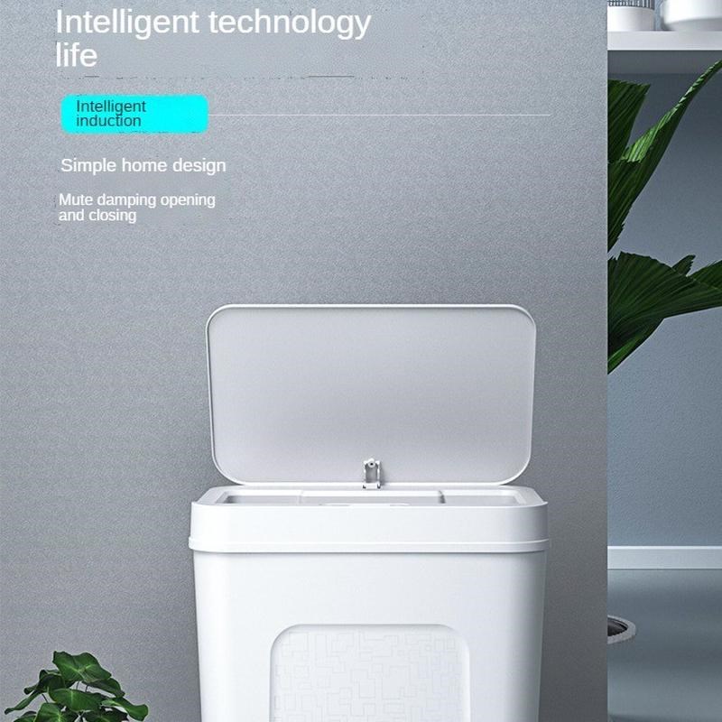 18L大容量自动红外感应智能垃圾桶充电电池版智能垃圾桶客厅厨房