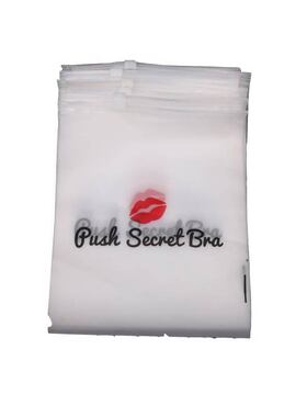 服装拉链袋衣物收纳塑料包装袋pe自封袋50只一包特大号50*70cm批