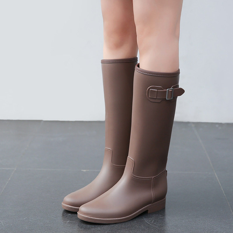 雨鞋女夏时尚款外穿高筒水鞋女士防滑耐磨雨靴软底防水套鞋水靴