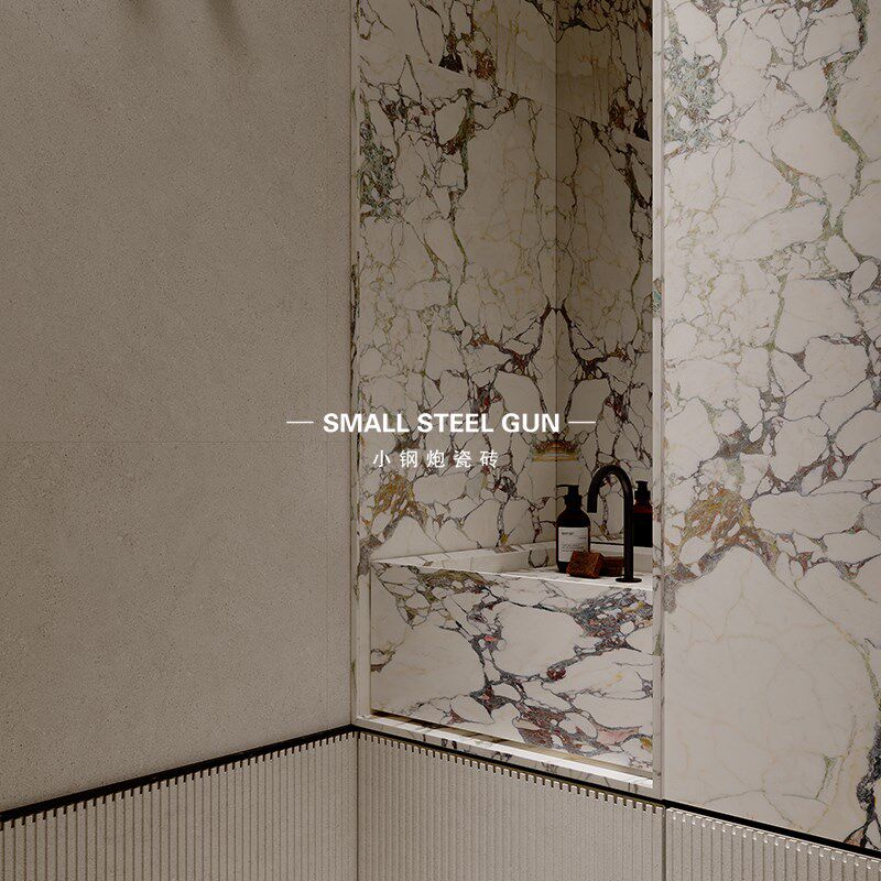 法式柔光现代600x1200卫生间大理石瓷砖浴室厕所厨房洗手间墙地砖