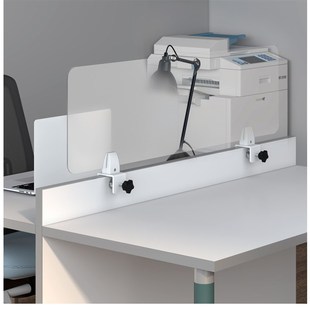 挡风板遮光板办公室桌面屏风防直吹空调风挡板工位透明遮阳挡风