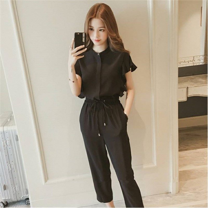 网红夏季春套装女2025新款很仙的两件套洋气减龄大码显瘦气质韩版
