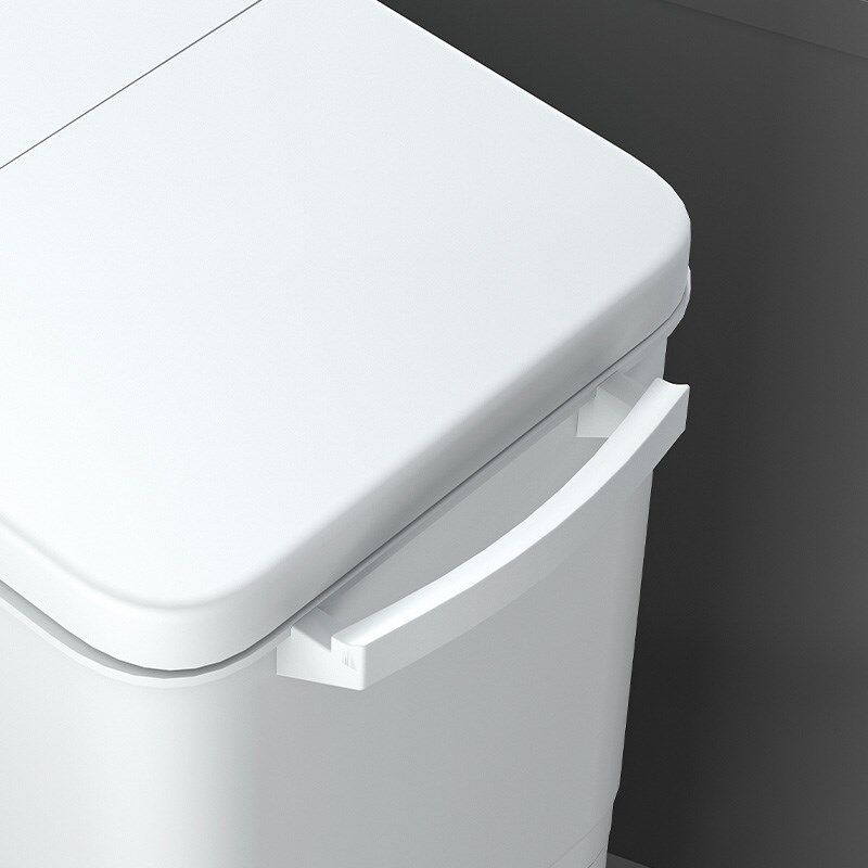 厨房垃圾桶家用免弯腰高款大容量带轮子可移动双层干湿分离双内桶