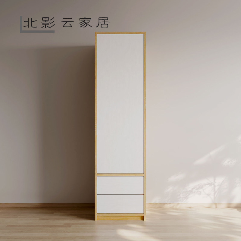 简约现代平开门衣柜卧室开门整体定制密封衣柜衣T橱单门2门3门