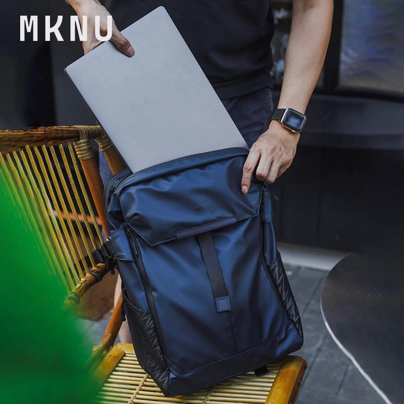 防水男款商务通勤机能双肩包男士大容量旅行登山背包17寸电脑书包