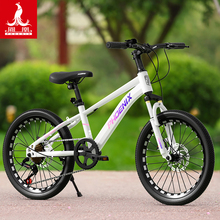 凤凰铝合金儿童自行车6到12岁女孩中大童男孩超轻20寸变速山地车