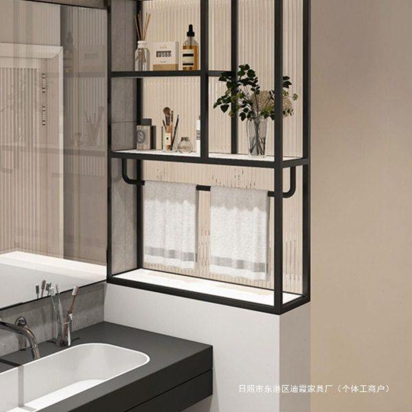 半墙隔断屏风柜玄关客厅卫生间干区洗漱台置物架屏风隔断客厅遮挡,商业/办公家具,护理屏风,淘宝优惠券,粉丝福利购,淘宝优惠卷